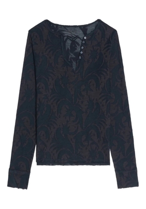 Zadig&Voltaire Henley blouse - Blue