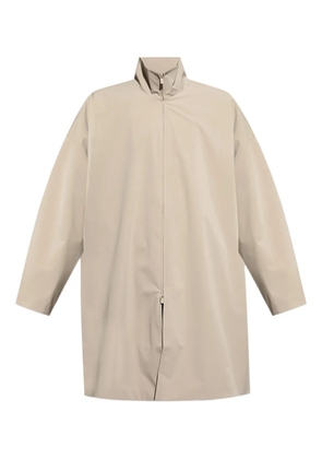 FEAR OF GOD ESSENTIALS Timber zip-front coat - Neutrals