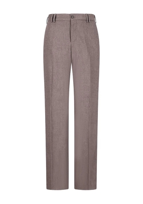 PT Torino Micheal brushed trousers - Brown