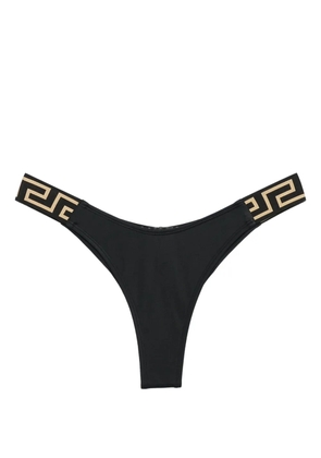 Versace Greca-detailing bikini bottoms - Black