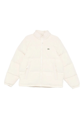 Lacoste zip puffer coat - Neutrals