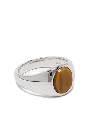 Tom Wood Kim tiger eye ring - Silver