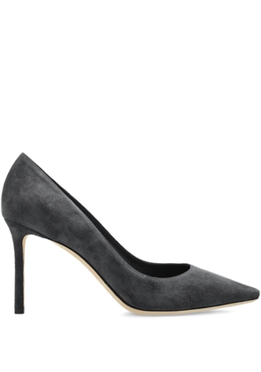 Jimmy Choo 90mm Romy pointed pumps - Grey