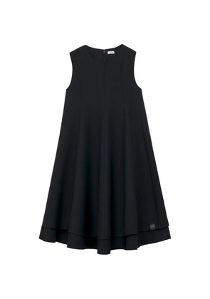 LOEWE sleeveless crew neck mini dress - Black