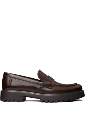 Tory Burch penny loafers - Brown