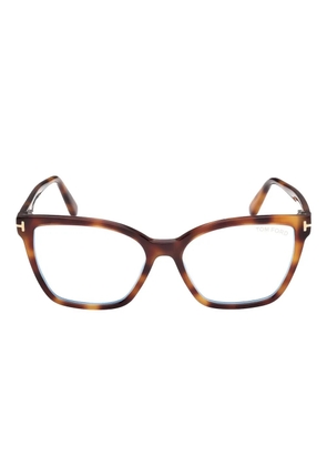 TOM FORD Eyewear square-frame glasses - Brown