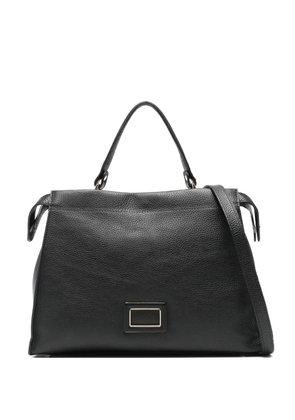 Marc Ellis Adele-L-Do logo-detail Tote Bag - Black