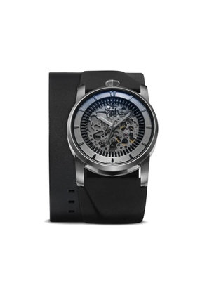 Fob Paris Skeleton Double Leather 41mm - Multicolour