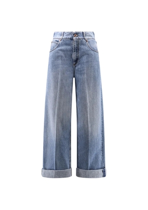 Brunello Cucinelli cuffed jeans - Blue