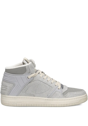 Philippe Model Paris La Grande high-top suede sneakers - Grey