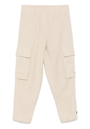 Brunello Cucinelli linen trousers - Neutrals
