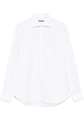 Corneliani striped shirt - White