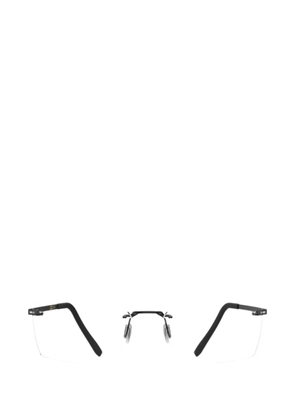 Blackfin shiny gold geometric glasses