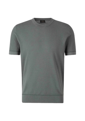 Brioni textured T-shirt - Grey