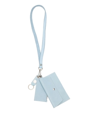 Guidi RV00 leather clutch - Blue