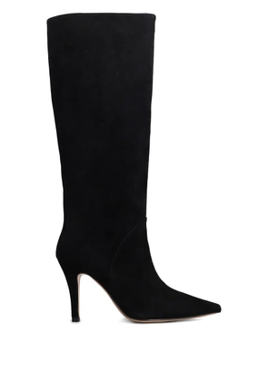 Lola Cruz pointed-toe knee-high boots - Black