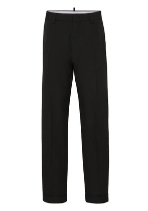 DSQUARED2 straight-leg tailored trousers - Black