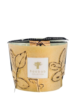 Baobab Collection Garrigue embossed scented candle (1.3kg) - Yellow
