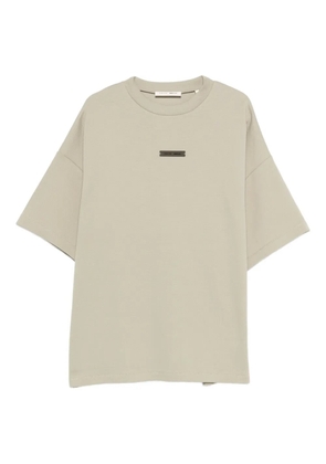 FEAR OF GOD ESSENTIALS logo-patch T-shirt - Neutrals