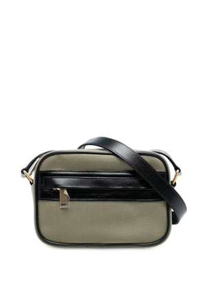 Saint Laurent Pre-Owned 2022 Small Canvas Camp Camera Bag crossbody bag - Green