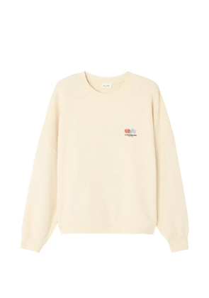 American Vintage long-sleeve crew-neck sweatshirt - Neutrals