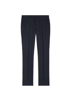 Paul Smith linen tapered-fit trousers - Blue