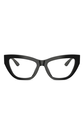 Dolce & Gabbana Eyewear cat-eye frame glasses - Black