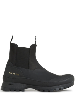 Common Projects leather ankle boots - Black