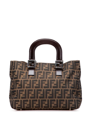 Fendi Pre-Owned 20th Century Small Zucca Canvas Twins tote bag - Brown