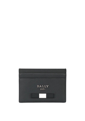 Bally Bhar leather card holder - Grey