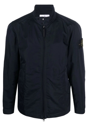 Stone Island Compass-patch long-sleeved jacket - Blue
