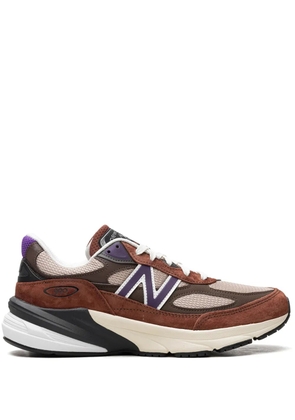New Balance 990v6 'Made in USA - Rich Oak/Cosmic Grape' sneakers - Brown