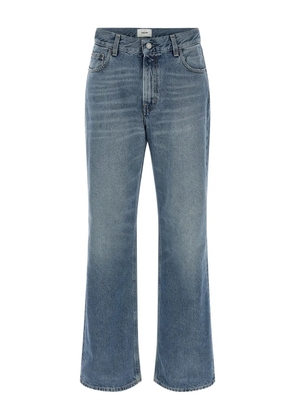 Haikure Korea Nordic blue five-pockets jeans
