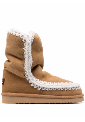 Mou shearling-lined boots - Brown