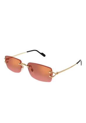 Cartier Eyewear round-frame sunglasses - Gold