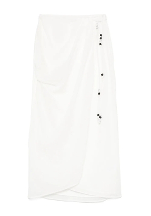 SIR. Azura midi skirt - White