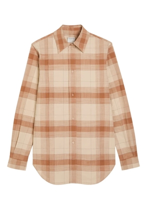 Calvin Klein Scarlett checked cotton shirt - Neutrals
