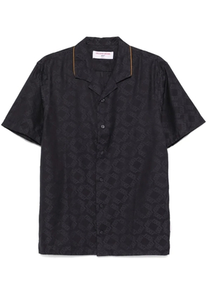 Orlebar Brown Hibbert 007 Monogram shirt - Black