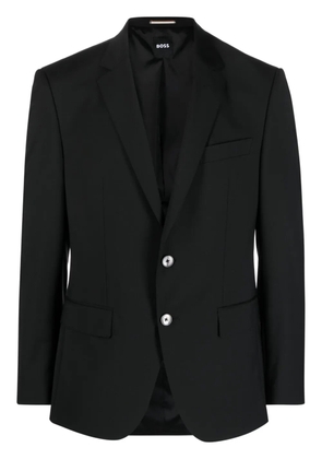 BOSS single-breasted blazer - Black