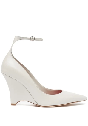 Scarosso 95mm Marta pumps - White