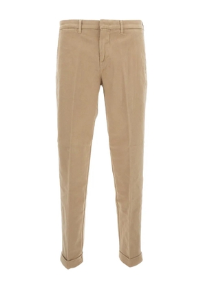 Fay cuffed trousers - Neutrals