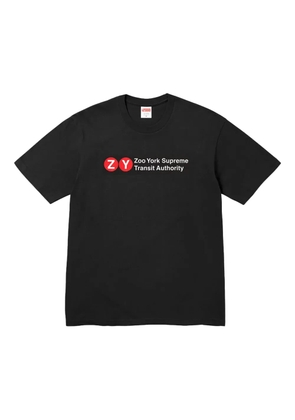 Supreme Zoo York Transit 'SS 25 - Black' T-shirt