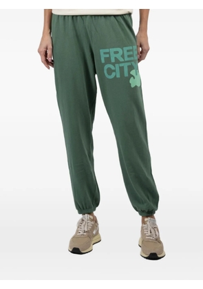 FreeCity logo trousers - Green
