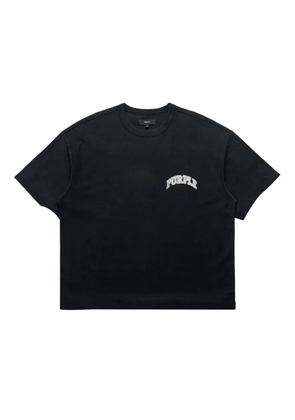 Purple Brand slab T-shirt - Black