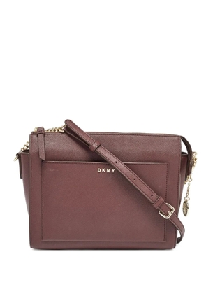 DKNY Vintage 2024 pre-owned structured leather crossbody bag