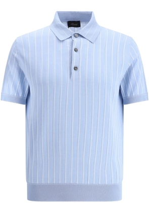 Brioni Trama polo shirt - Blue