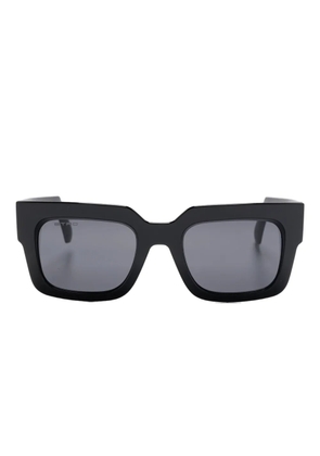 ETRO pegaso-logo square sunglasses - Black