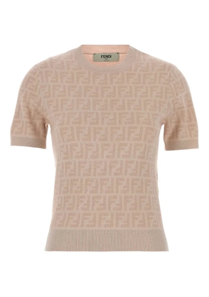 FENDI short-sleeve sweater - Neutrals