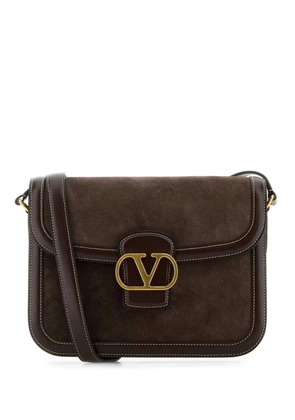 Valentino Garavani leather 9TO5 shoulder bag - Brown