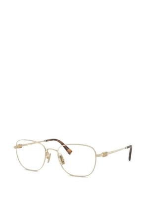 Miu Miu Eyewear geometric glasses - Gold